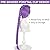 Purple Braiding Hair Extensions – Synthetic Pre-Stretched Jumbo Hair for Halloween & Cosplay