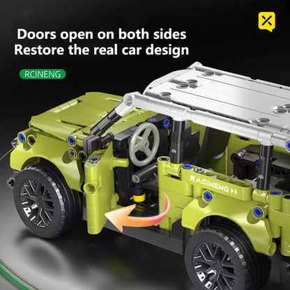 Cool building blocks off-road vehicles, toy off-road racing building blocks model, assembled simple operation, Christmas, Halloween, Thanksgiving gifts