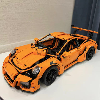 Compatible 42056 MOC Bricks 911 GT3 RS Technicial Car Toys Boys Christmas Gift Kids Constructor Model Building Blocks for Adults