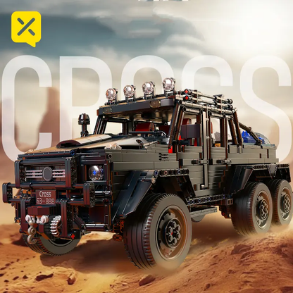 3000pcs cool building blocks off-road vehicle, 1:8 car model, easy to assemble and easy to operate, festival gifts, birthday/Christmas, Halloween, Thanksgiving, New Year gifts