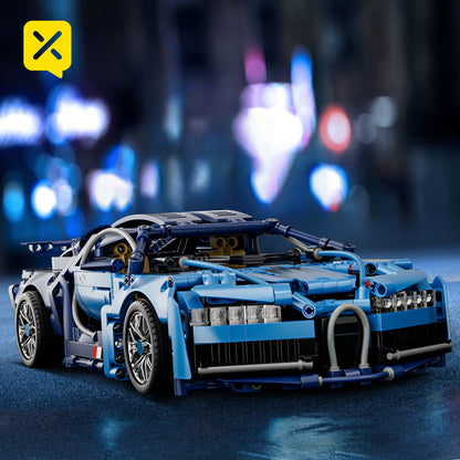 1144 cool building block racing cars, sports car models, super sports car, easy splicing and easy operation, good holiday gifts, suitable for Christmas and other holiday gifts