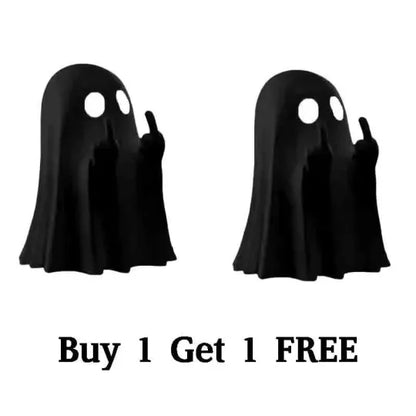 Halloween Ghost Figurine - Spooky Resin Ghost Statue