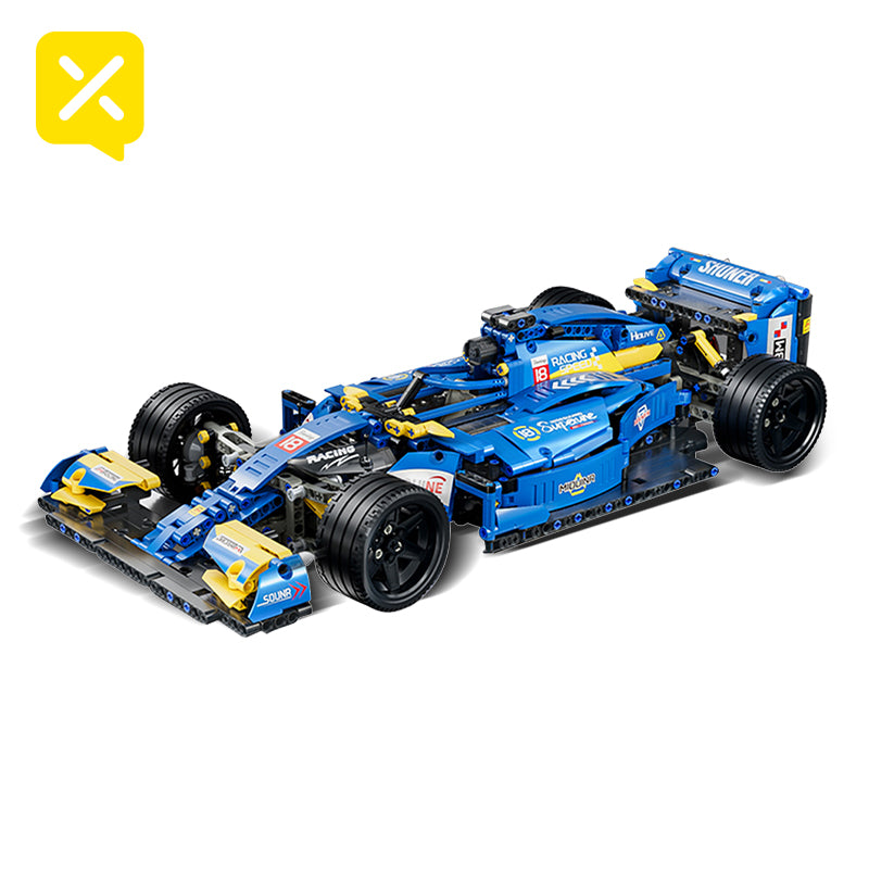 1137PCS creative red Formula F1 racing building blocks toy car, 1:10 classic restoration, restoration of racing machinery, desktop bookshelf ornaments collection preferred! Christmas/Birthday/New Year/Graduation Season/Thanksgiving Gift!