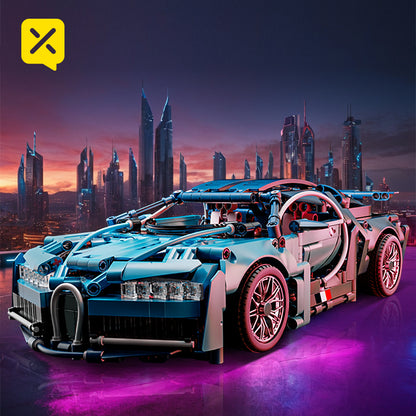1144 cool building block racing cars, sports car models, super sports car, easy splicing and easy operation, good holiday gifts, suitable for Christmas and other holiday gifts