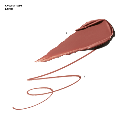 Nude Icons Lip Duo - Lip Pencil +  Sleek Satin Lipstick