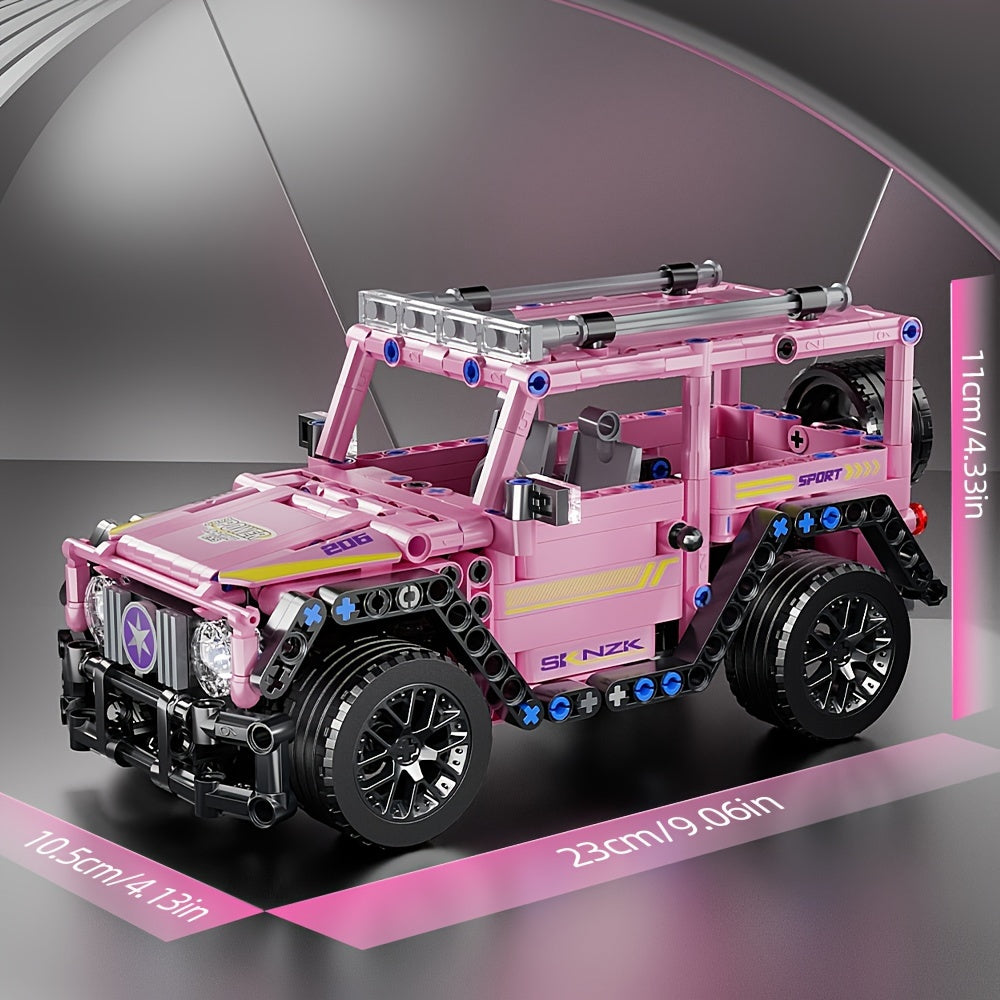 Off-road vehicle building block assembly toy model, cool car assembly is simple and easy to operate, festival gift birthday / Christmas / Halloween / Thanksgiving / New Year gift / party gift