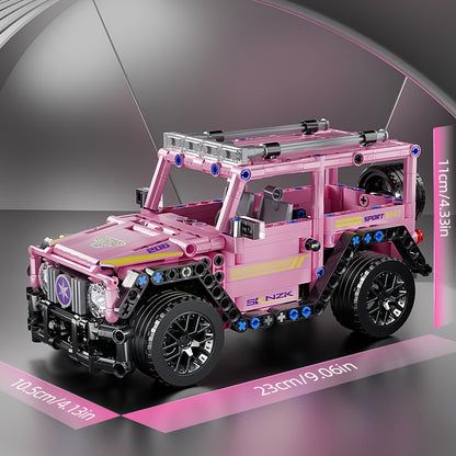 Off-road vehicle building block assembly toy model, cool car assembly is simple and easy to operate, festival gift birthday / Christmas / Halloween / Thanksgiving / New Year gift / party gift