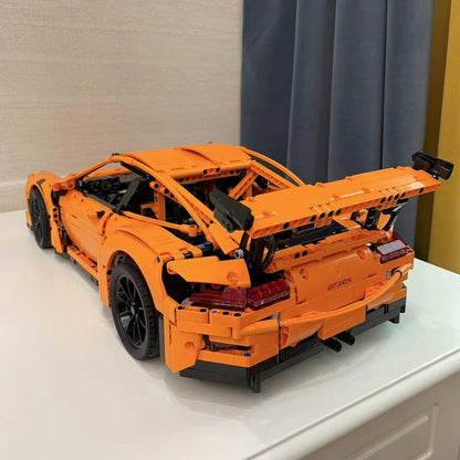 Compatible 42056 MOC Bricks 911 GT3 RS Technicial Car Toys Boys Christmas Gift Kids Constructor Model Building Blocks for Adults